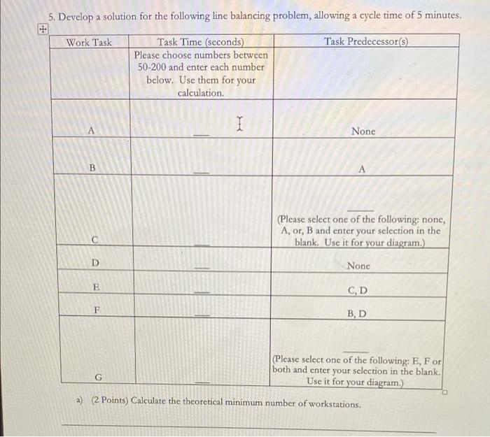 Can I have help? 5. Develop a solution for the