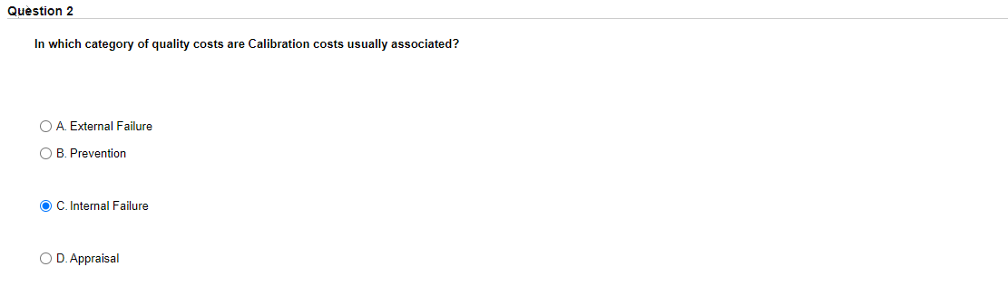 Question 1 Variable gauges should have a