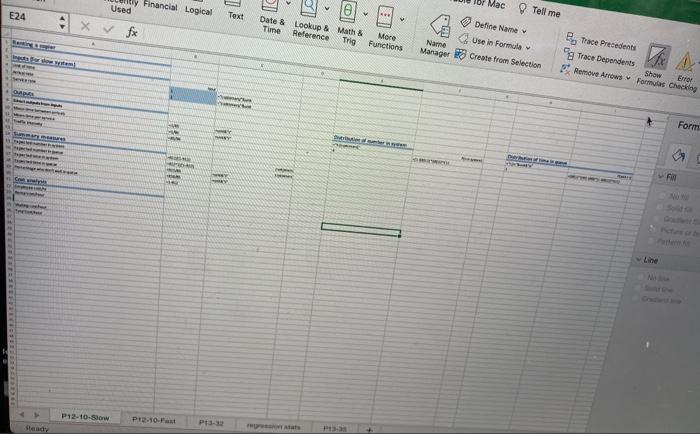 Solve the question below using the attached excel