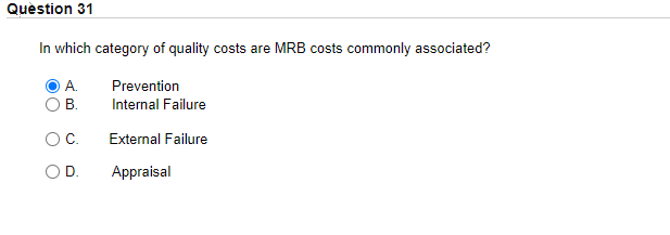 Question 1 Variable gauges should have a