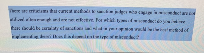 There are criticisms that current methods to