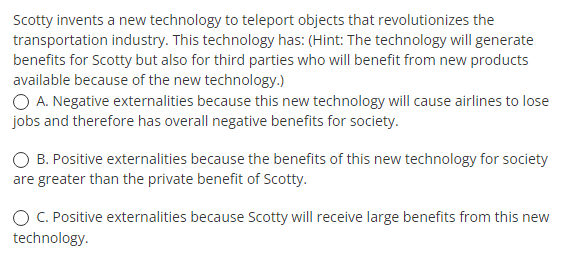 Scotty invents a new technology to teleport