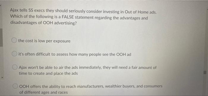 #38 Ajax tells SS execs they should seriously