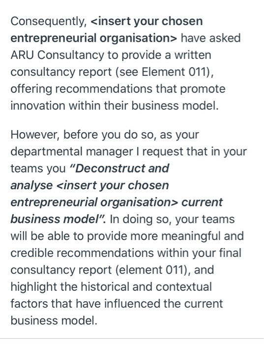 course name: entrepreneurship and innovation