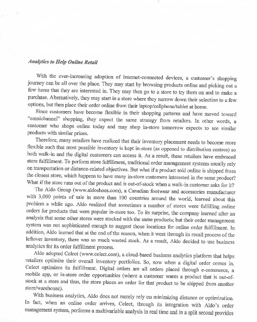 Providing on-demand self-service is one of the