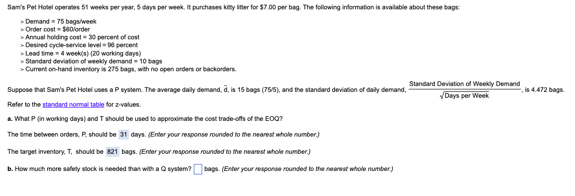 Also, C. It is time for the periodic review, how