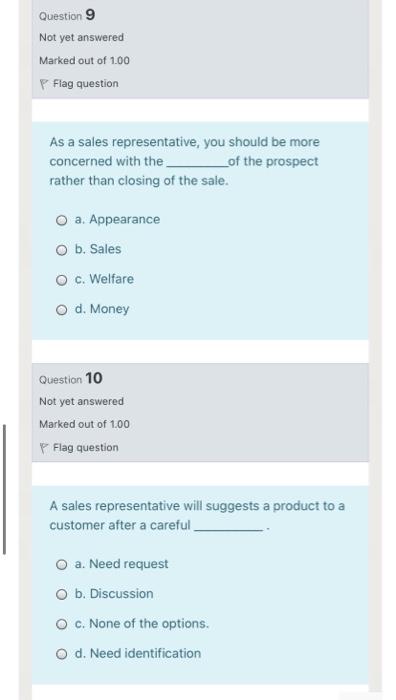 please fast Question 9 Not yet answered Marked