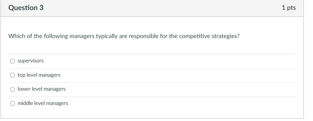 please confirm the correct answer Question 1 1