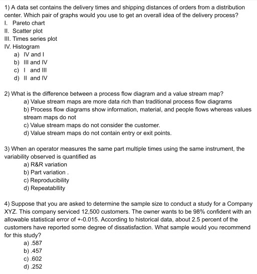 Please answer those multiple choice questions.