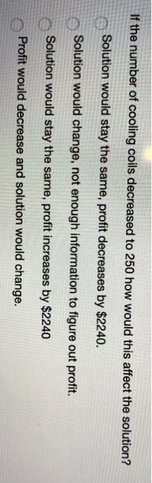 This is all one problem please solve Quality Air