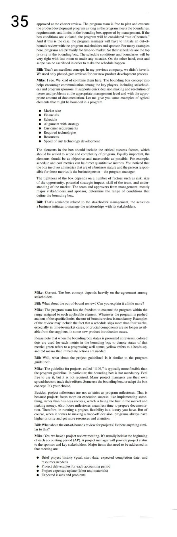 bo 35 approved at the charter review. The program