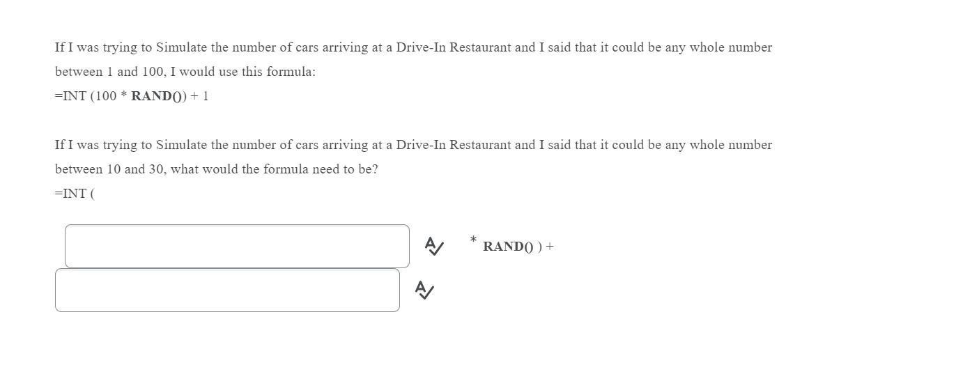 The function RANDO generates a Random Number from