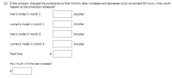 A linear programming computer package is needed.