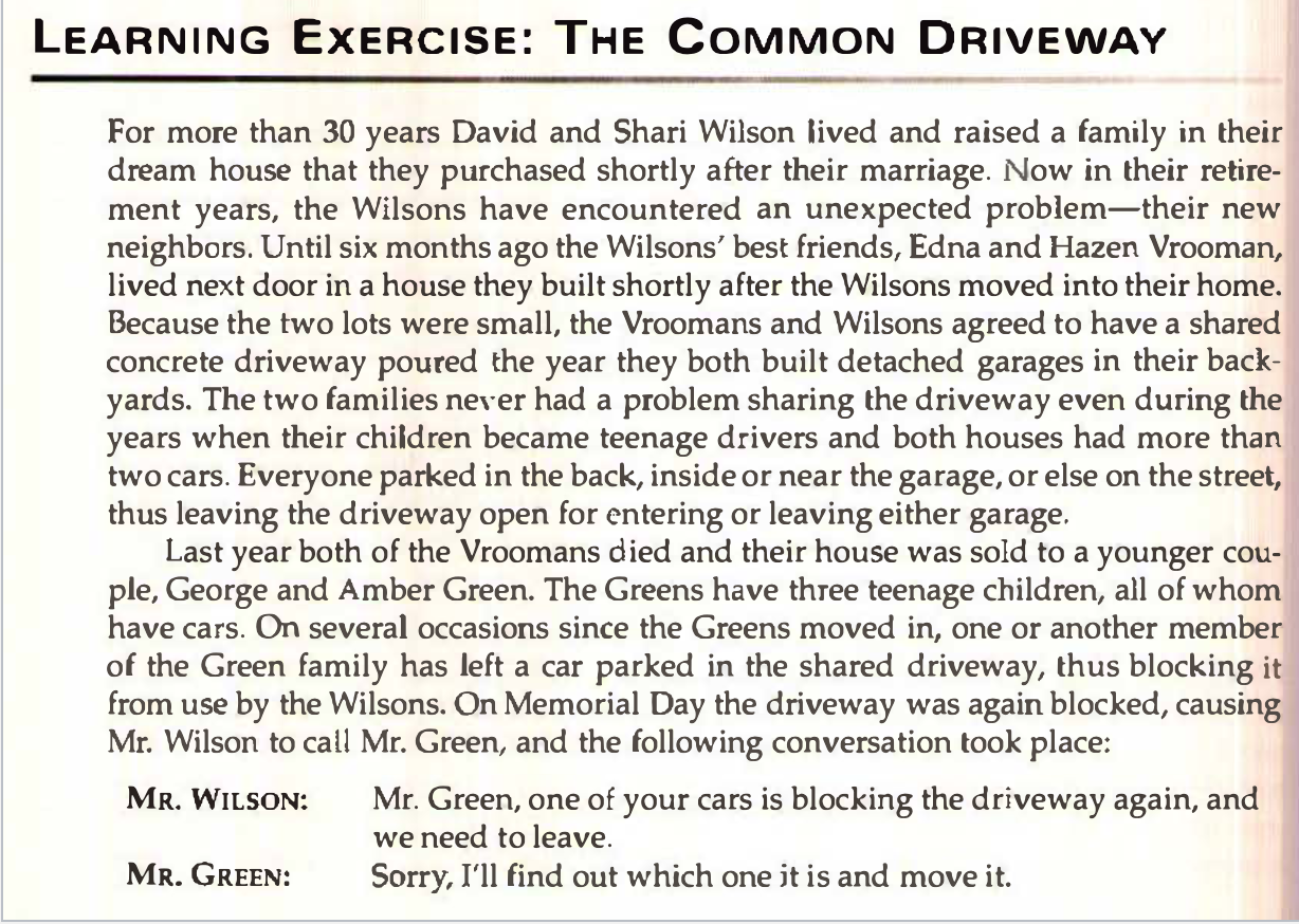 Is this dispute at an impasse? Why or why not?