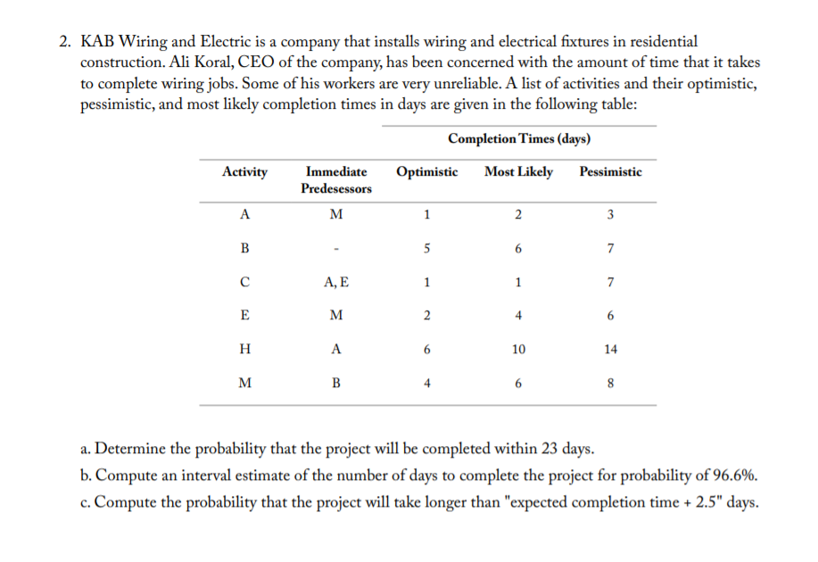 OPERATIONS RESEARCH 2 COURSE . IT CAN BE PREPARED