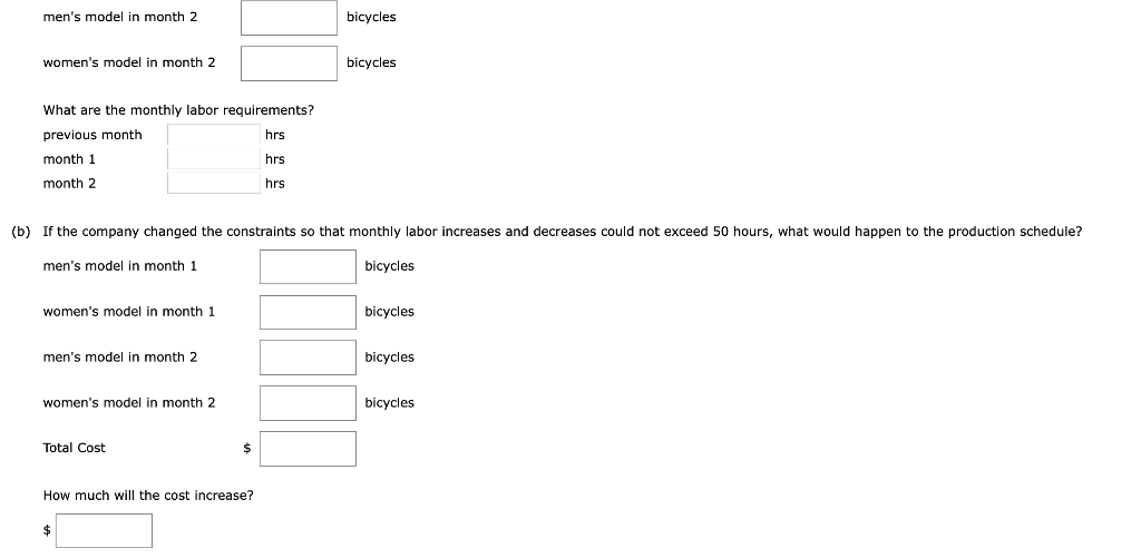 A linear programming computer package is needed.