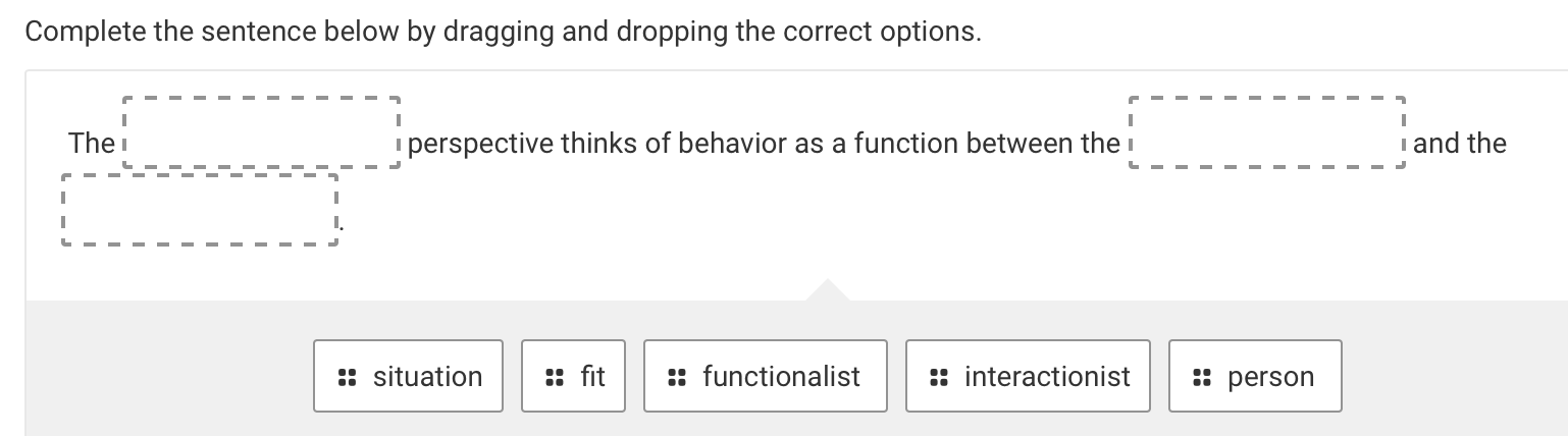 2) 3) 4) 5) Complete the sentence below by
