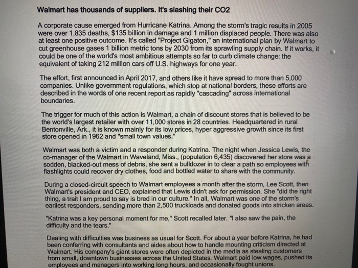 Read the case posted below and then answer