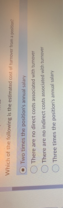 Which of the following is the estimated cost of