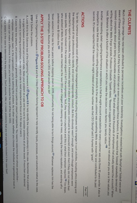 apply the 3 step approach, how would you define