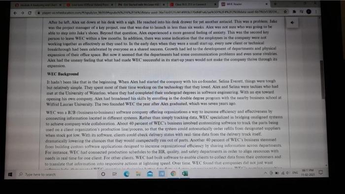 In the next installment of the WE Connections