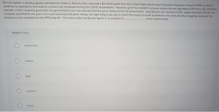 Which pairs of environmental components represent