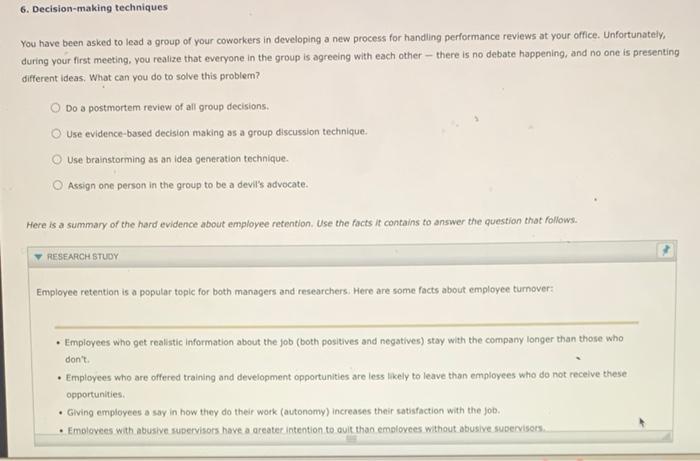 You have been asked to lead a group of your