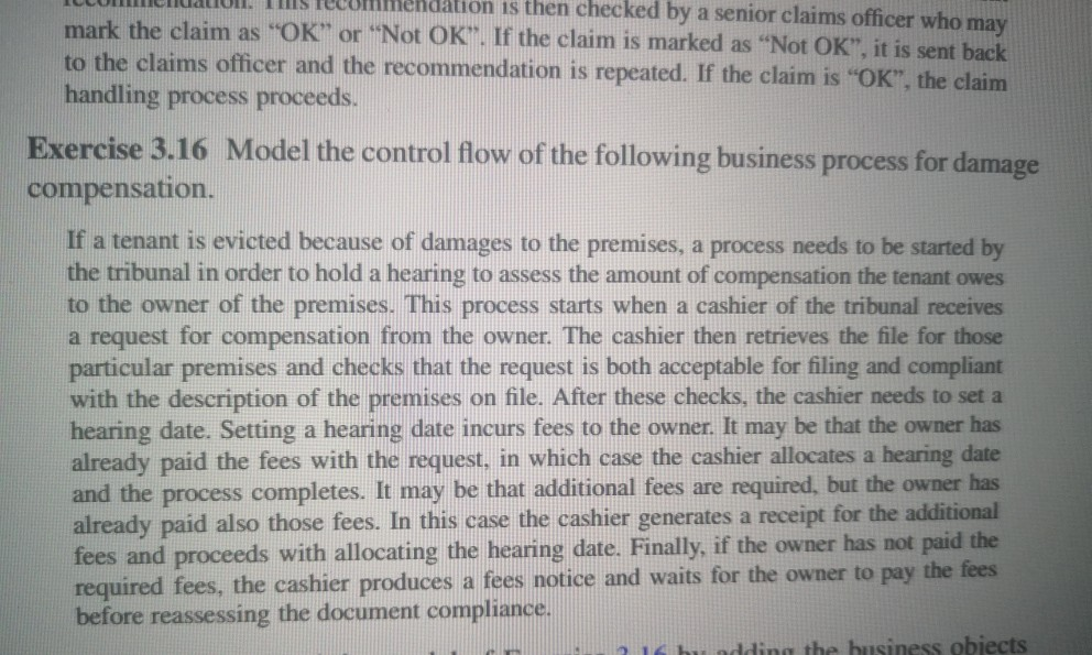 Exercise 5.25 Consider the model in Figure 5.23