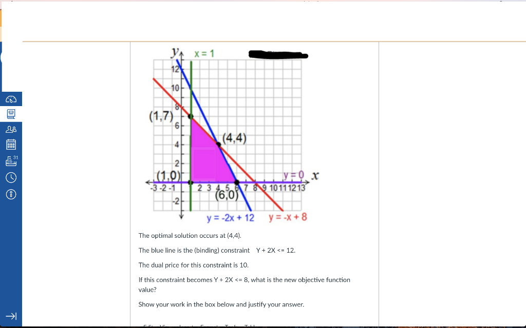 y x= 1 105 (1,7) (4,4) 31 E (1.0) -3-2-1 - x 7 8