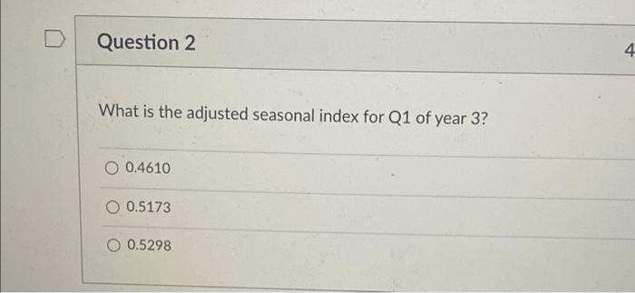 2 A manager wants to make annual purchasing plans
