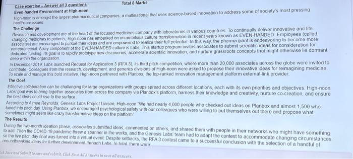 MGT445 creativity and innovation management Total