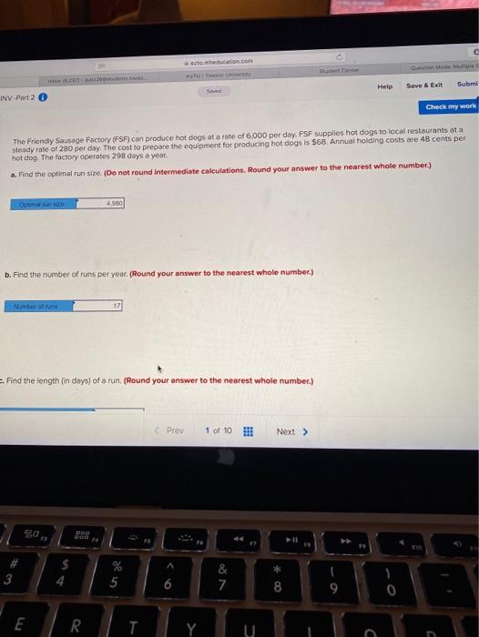 e education.com Help Sove & Exit Submi INV.Part 2