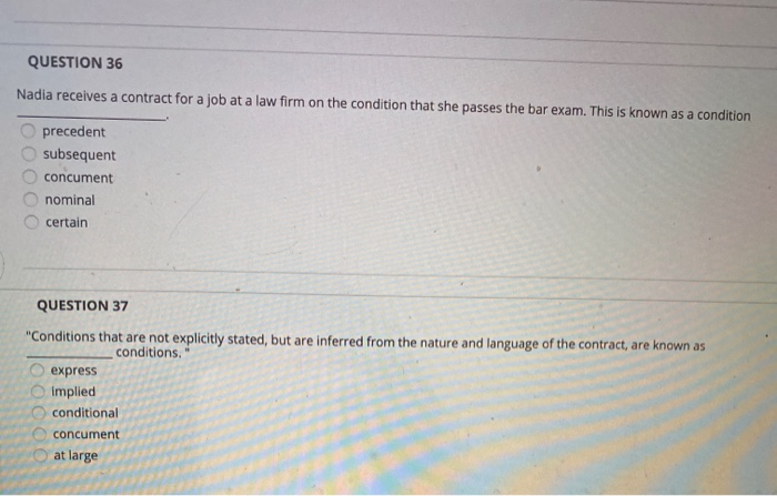 QUESTION 32 "Lydia transfers her rights to a