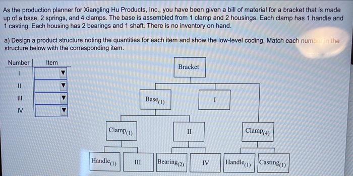 As the production planner for Xiangling Hu