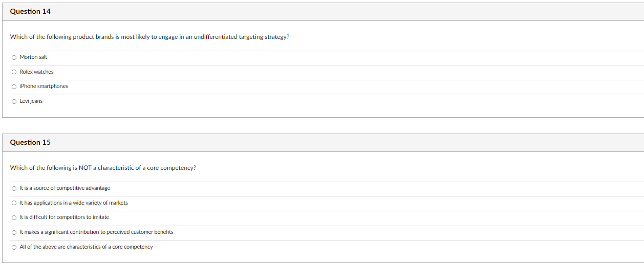 Which of the following product brands is most