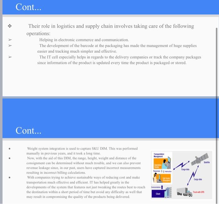 The importance of Transportation Management in