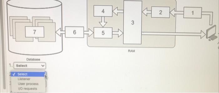 Processing a SQL query The marketing manager