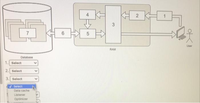 Processing a SQL query The marketing manager