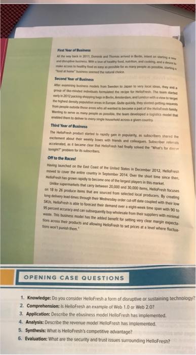 explain this case study in the format given below