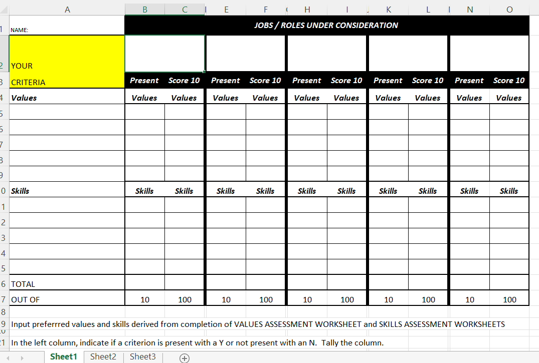 Career Development Plan - Conducting a Role