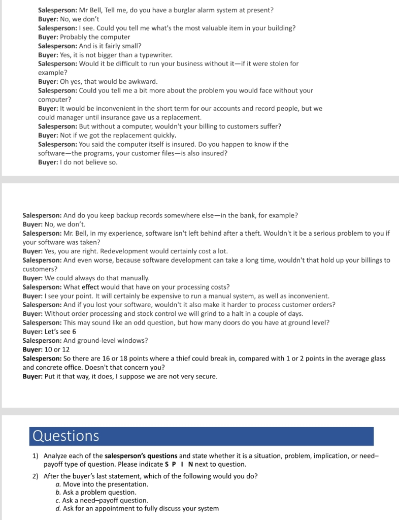 plz Read the business case & answer the question