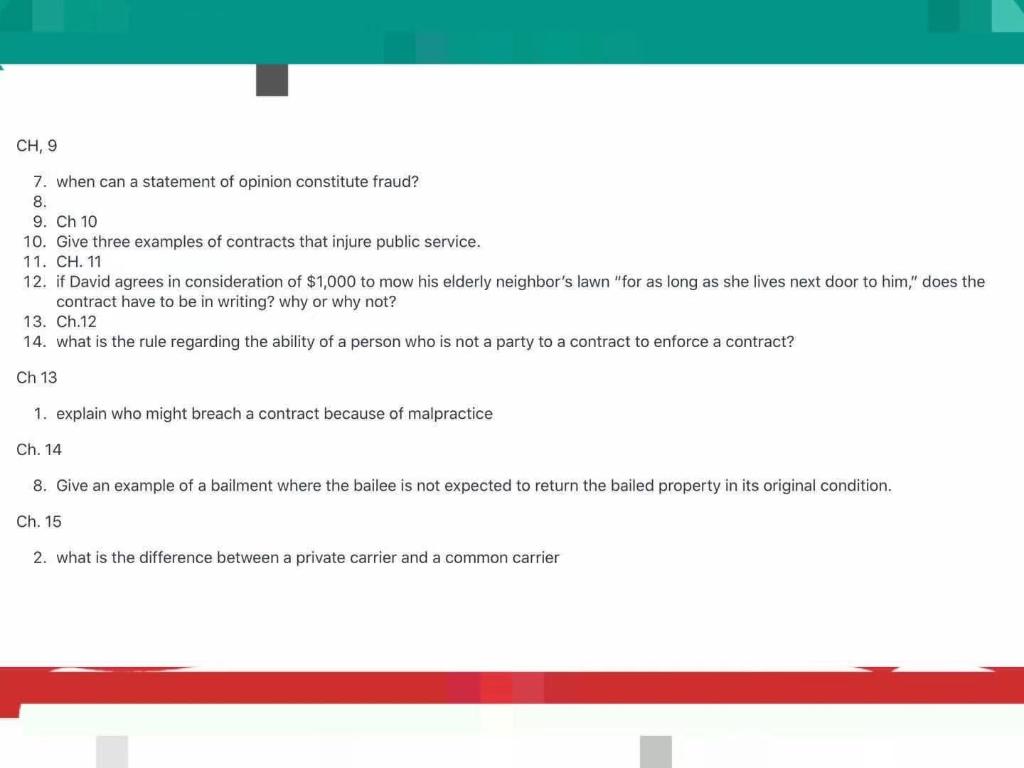 could you write down these answer? could you