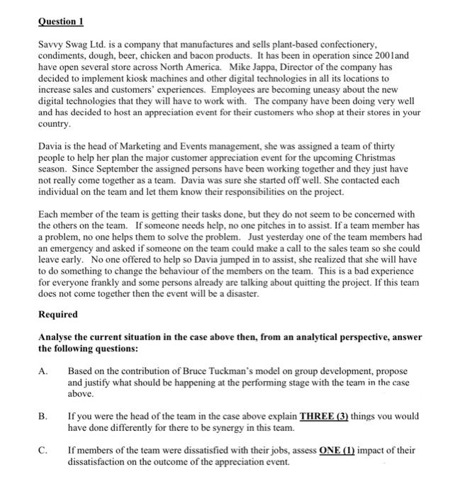 Please answer as many questions as possible . U