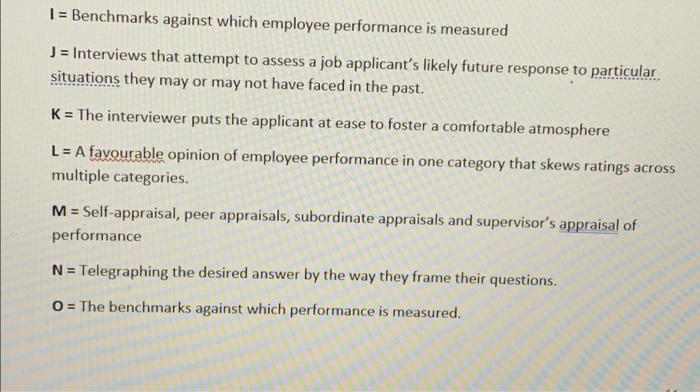 match the following SECTION III. DEFINITIONS: