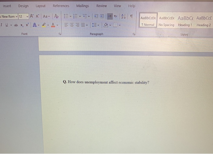 Insert Design Layout References Mailings Review