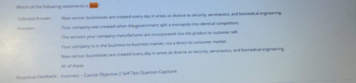 Which of the following statements is true?