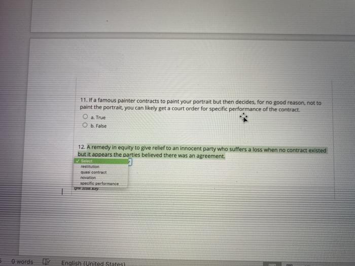 11. If a famous painter contracts to paint your