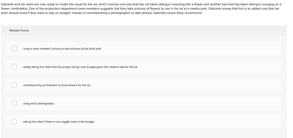 Required information Producing a Print Ad This