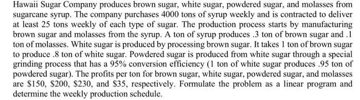 What are the decision variables, constraints, and