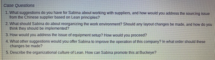 Please read the case study & answer 1-5 Case